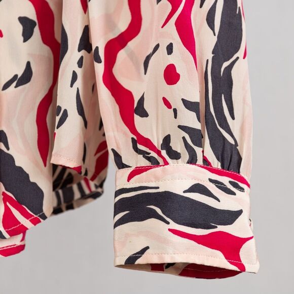 Isabel Marant multicolored blouse size 40 fits S/M - Picture 8 of 16